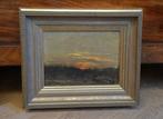Louis Apol (1850-1936) - Zonsondergang, Antiek en Kunst, Kunst | Schilderijen | Klassiek