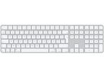 Apple Magic Keyboard - Draadloos - Touch ID AZERTY - Wit, Computers en Software, Toetsenborden, Verzenden, Nieuw, Apple