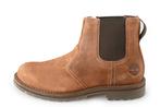 Timberland Chelsea Boots in maat 41 Bruin | 10% extra, Gedragen, Bruin, Boots, Verzenden