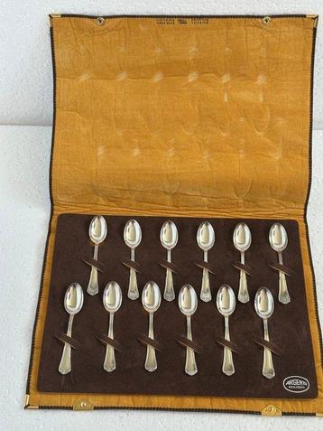 Argento - Tafelservies (12) - .800 zilver, Antiek en Kunst