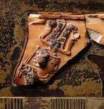 LÉgypte ancienne, Fragment dos royal avec scène de Pharaon