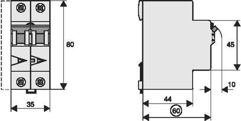 Eaton RCBO Numérique 16A Courbe B 100mA Monophasé - 168281, Doe-het-zelf en Bouw, Elektriciteit en Kabels, Verzenden