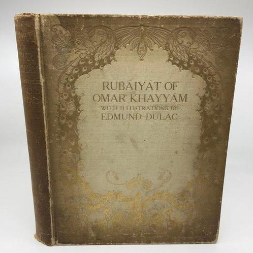 Edmund Dulac - Rubaiyat of Omar Khayyam - 1909, Antiek en Kunst, Antiek | Boeken en Manuscripten