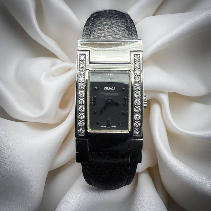Versace - Swiss Made Diamonds - Zonder Minimumprijs - RAS99, Handtassen en Accessoires, Horloges | Heren