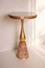 laremon - Salontafel - Marmer, Messing, Hout