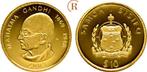 10 Dollar 1,24 Gramm Feingoud Gandhi 2003 Samoa: goud, Verzenden