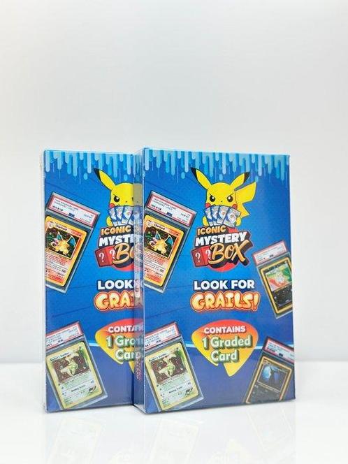 2x Iconic Mystery Graded Card Box - 2 Mystery box, Hobby & Loisirs créatifs, Jeux de cartes à collectionner | Pokémon