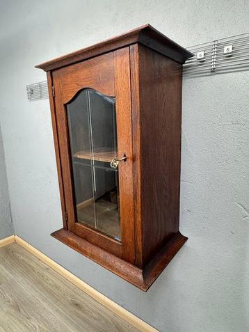 Kast - Glas, Hout - Art deco Kast