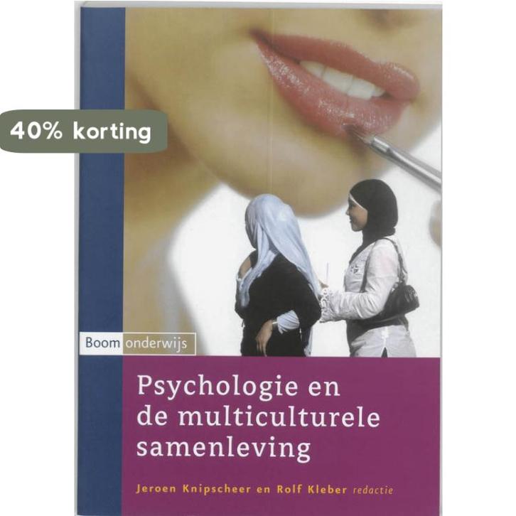 Psychologie en de multiculturele samenleving 9789085060901, Boeken, Psychologie, Zo goed als nieuw, Verzenden