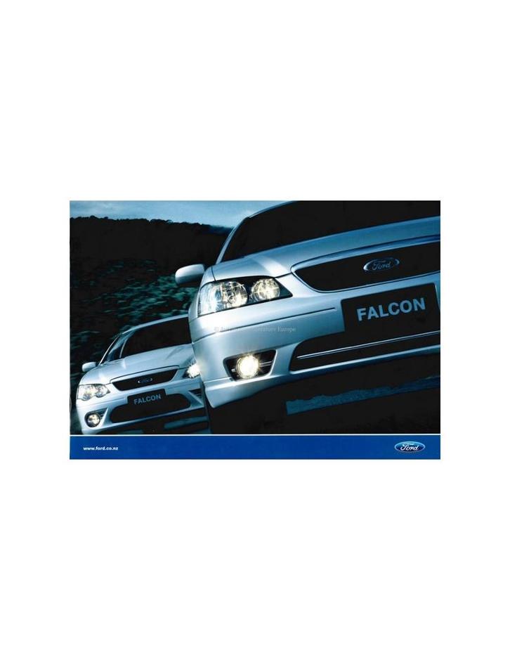 2006 FORD FALCON  BROCHURE NIEUW ZEELAND, Livres, Autos | Brochures & Magazines, Enlèvement ou Envoi