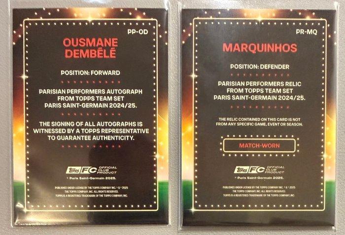 2024/25 Topps Paris Saint-Germain Ousmanne Dembele -, Verzamelen, Stickers