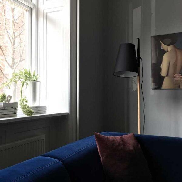 Frandsen - Toni Rie - Staande lamp - Schuilplaats -, Antiquités & Art, Antiquités | Éclairage