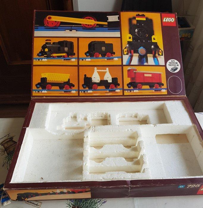 Lego Set - Train - Vintage 12 volt trein 725 en met, Enfants & Bébés, Jouets | Duplo & Lego