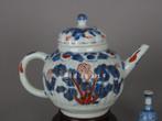 Kangxi (1662-1722) - Theepot - VIER KIPPERS - Tabaksblaadjes, Antiek en Kunst