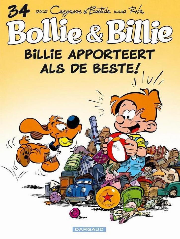 Billie apporteert als de beste ! / Bollie & Billie / 34, Boeken, Stripverhalen, Zo goed als nieuw, Verzenden