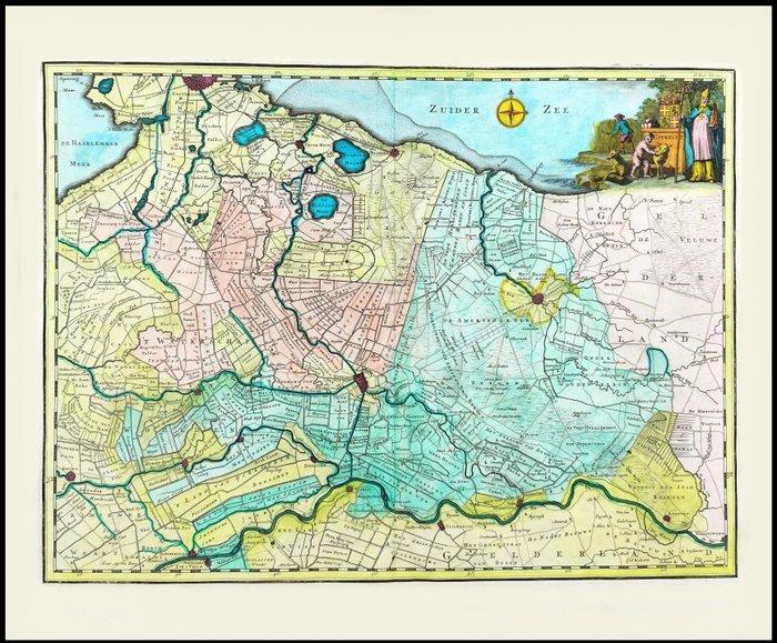 Nederland - UTRECHT PROVINCIE, AMSTERDAM, EUROPE; François, Boeken, Atlassen en Landkaarten