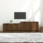 vidaXL Tv-meubel 158,5x36x45 cm bewerkt hout bruin, Verzenden, Nieuw