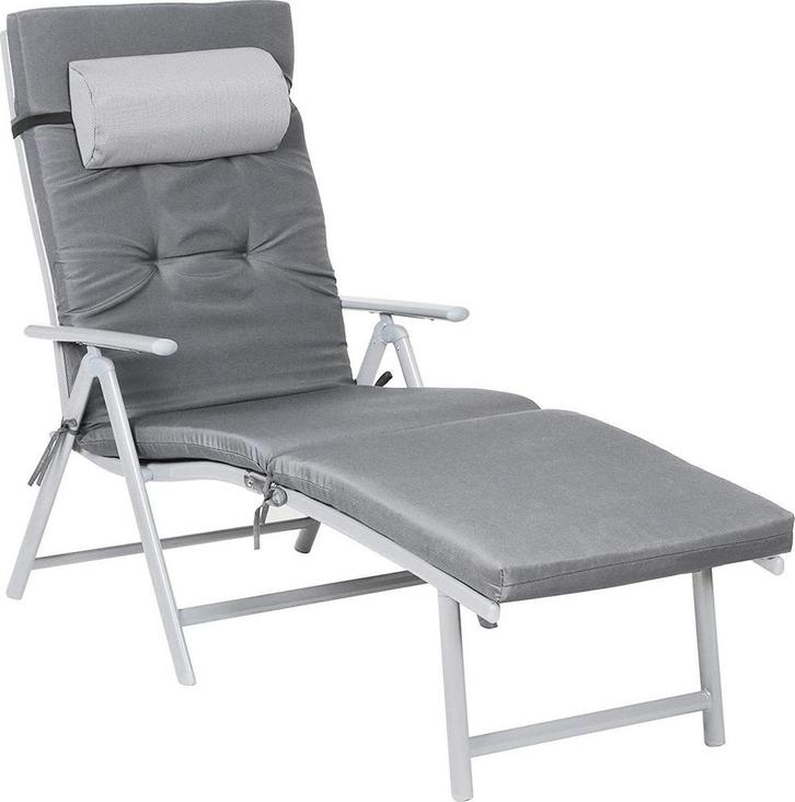 2dekans | ODADDY® Ligbed tuin - Zonnebed - Ligbedden -, Tuin en Terras, Tuinsets en Loungesets, Ophalen of Verzenden