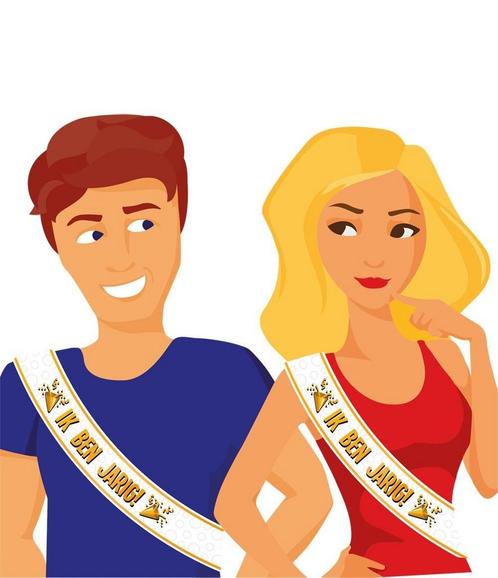 Sjerp Ik Ben Jarig, Hobby en Vrije tijd, Feestartikelen, Nieuw, Verzenden