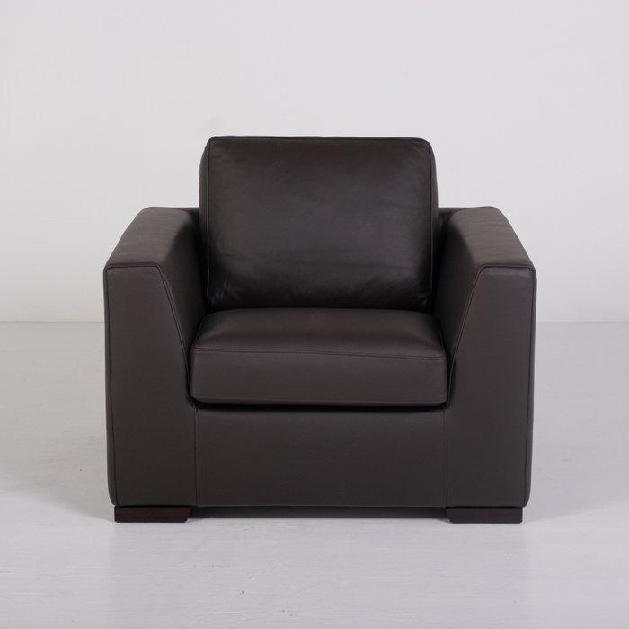 Pianca - Fauteuil - Familie - Hout, Leder, Antiek en Kunst, Antiek | Meubels | Stoelen en Sofa's