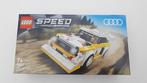 Lego Set - 76897 - Speed Champions - 1985 Audi Sport Quattro, Kinderen en Baby's, Speelgoed | Duplo en Lego, Nieuw