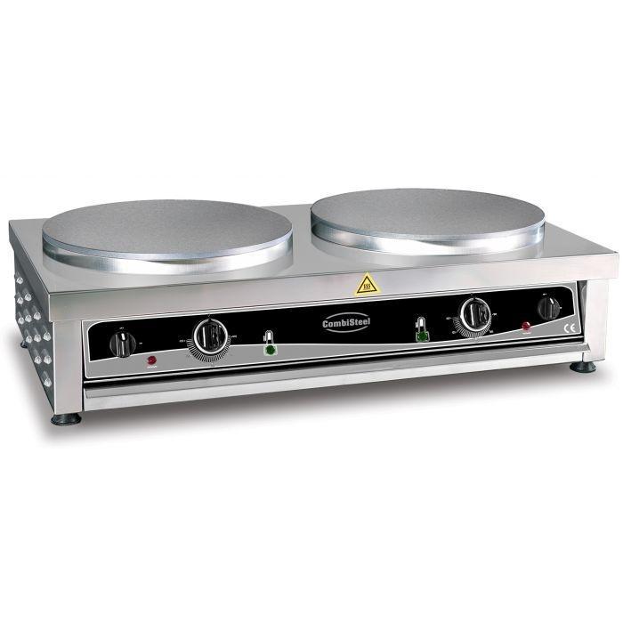 Crêpe maker | 2x Ø400 mm | 2x 3kW | 900x520x245(h)mm, Zakelijke goederen, Horeca | Keukenapparatuur, Nieuw in verpakking, Verzenden