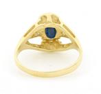 Zonder Minimumprijs - Ring - 18 karaat Geel goud - 1.00ct., Handtassen en Accessoires, Ringen, Nieuw