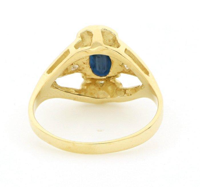 Zonder Minimumprijs - Ring - 18 karaat Geel goud - 1.00ct., Handtassen en Accessoires, Ringen