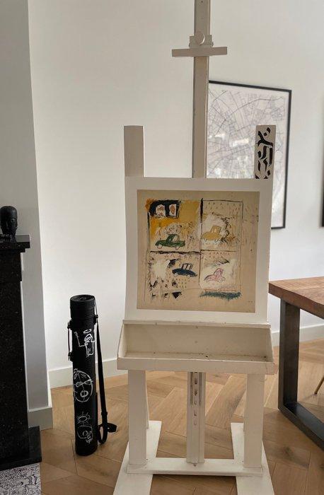 Jean-Michel Basquiat - after (1960-1988), Old Cars 1981,, Antiek en Kunst, Kunst | Tekeningen en Fotografie