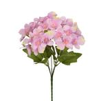 Hortensia 30cm hydrangea bush roze zijdebloem flowerwall, Nieuw
