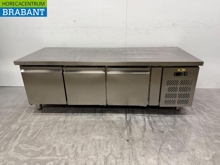 Etabli réfrigéré Ecofrost en acier inoxydable 3 portes et, Zakelijke goederen, Horeca | Keukenapparatuur, Verzenden
