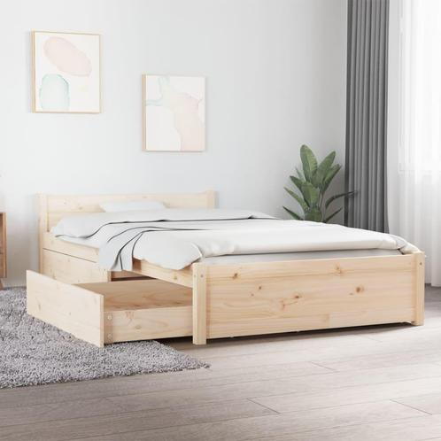vidaXL Bedframe met lades 90x200 cm, Huis en Inrichting, Slaapkamer | Bedden, Nieuw, Verzenden