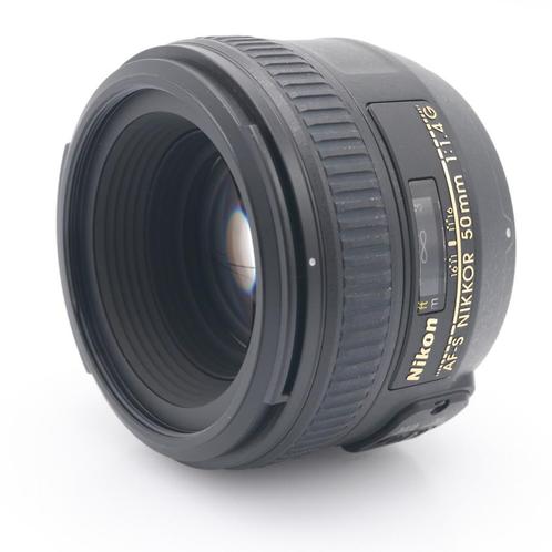 Nikon AF-S 50mm F/1.4G occasion, Audio, Tv en Foto, Foto | Lenzen en Objectieven, Zo goed als nieuw, Verzenden