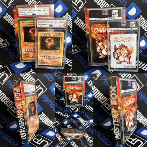 1/500 CHARIZARD PSA 10 Limited - 1 Mystery box - Pokemon, Hobby en Vrije tijd, Verzamelkaartspellen | Pokémon