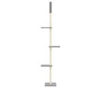 Hoog Kattenparadijs 267-297cm lichtgrijs | Retour Deal Su..., Dieren en Toebehoren, Verzenden, Nieuw