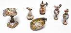 Silver & Enamel Austria Vienna miniature 6 piece’s object -