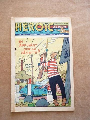 Héroïc Albums - 15 magazines - EO - 1955/1956