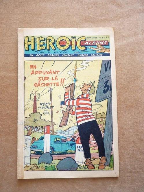 Héroïc Albums - 15 magazines - EO - 1955/1956, Boeken, Stripverhalen