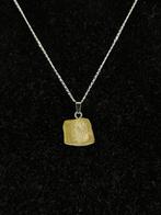 Oud-Romeins Glazen kraal op Moderne kettingketting (Zonder