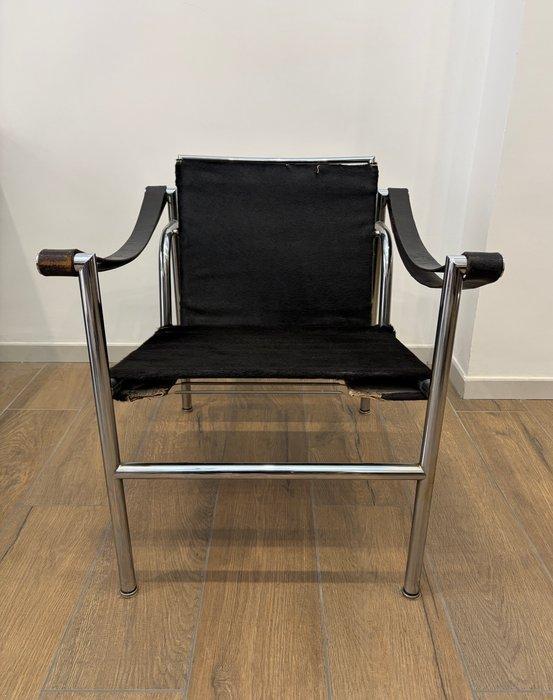 Cassina - Le Corbusier - Fauteuil - LC1 - Acier, Cuir, Antiquités & Art, Antiquités | Meubles | Chaises & Canapés