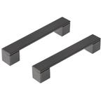 Differnz meubelgreep Tilburg 128 mm gunmetal 2 stuks, Huis en Inrichting, Nieuw