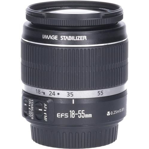Tweedehands Canon EF-s 18-55mm f/3.5-5.6 IS CM3771, Audio, Tv en Foto, Foto | Lenzen en Objectieven, Overige typen, Gebruikt, Ophalen of Verzenden