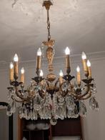 lamp art m.d. - Kroonluchter - Brons - Gigantisch 10 lichten, Antiek en Kunst