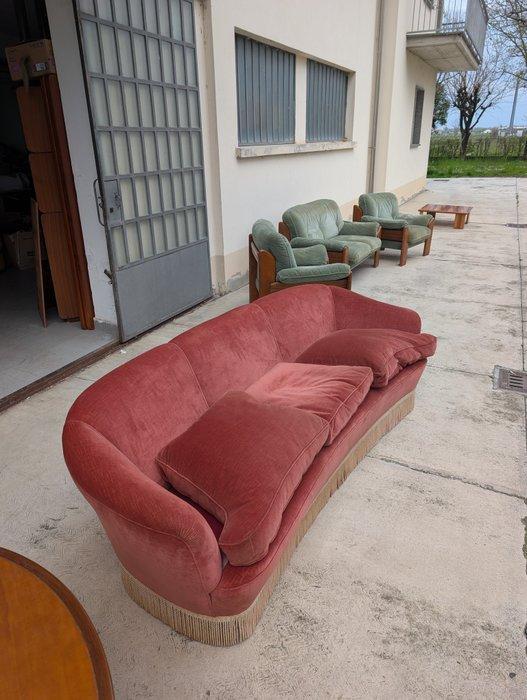 Sofa - Fluweel - Italiaanse sofa 1959, Maison & Meubles, Maison & Meubles | Autre