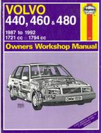 1987 - 1992 VOLVO 440 | 460 | 480 BENZINE VRAAGBAAK ENGELS