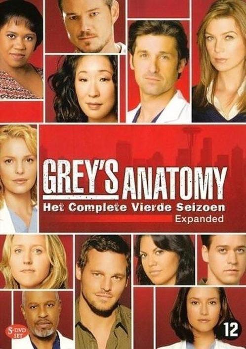 Greys Anatomy - Seizoen 4 (DVD) (dvd tweedehands film), CD & DVD, DVD | Action, Enlèvement ou Envoi