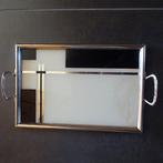 ART DECO - Dienblad - Holz, Glas, Metall, Antiek en Kunst