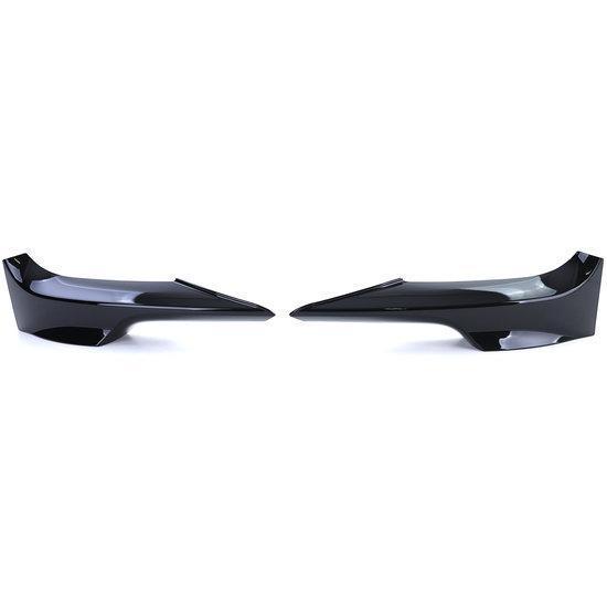 Voorbumper Splitters Zwart BMW 3 Serie E92 E93 B2622, Auto-onderdelen, Carrosserie, Nieuw, BMW, Voor, Links, Rechts