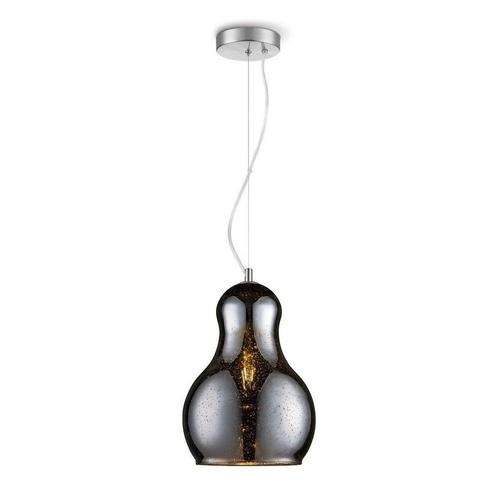 Home Sweet Home Moderne Hanglamp Bello Glas Chromekleurig 30, Maison & Meubles, Accessoires pour la Maison | Autre
