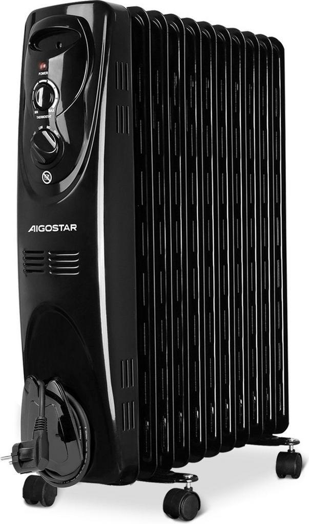 Olieradiator - 2300W Heater - Elektrische kachel - met Therm, Doe-het-zelf en Bouw, Verwarming en Radiatoren, Nieuw, Verzenden
